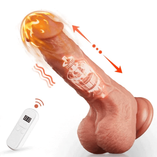 Prince Charles Remote controlled dildo with smart heating technology and vibration
