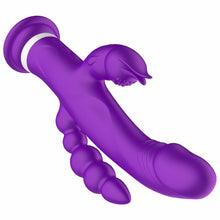 Forbidden 3 IN 1 G-spot stimulator with Clitoris and anal traumatiser