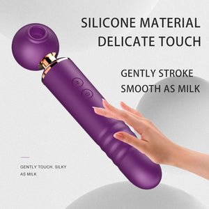 Royal Magic wand with suction and thrusting.