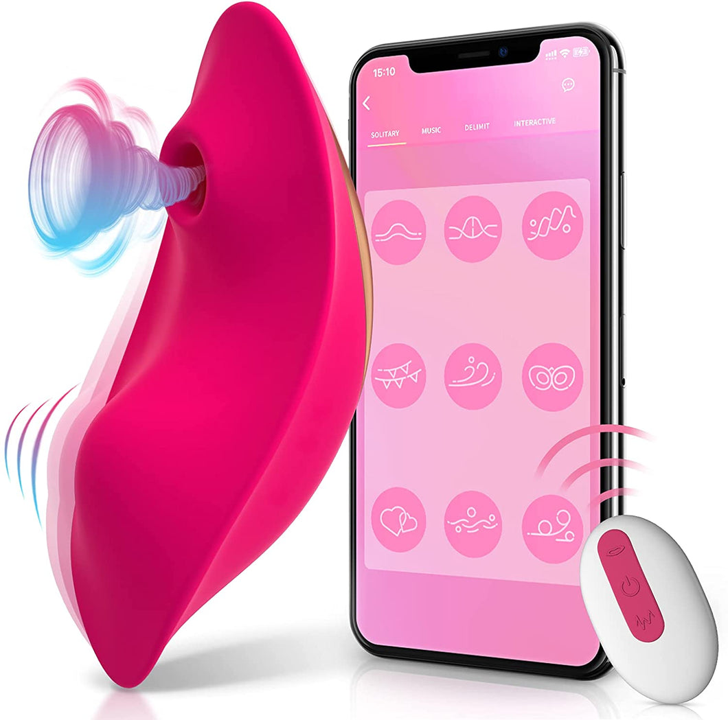 Lady Mcbeth's wearable Clitoris Suction  Robot with App control