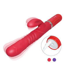 Queen Mary's VIP thrusting and rotating vibrator with Clitoris stimulation