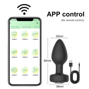 Royal App controlled  Vibrating Butt plug
