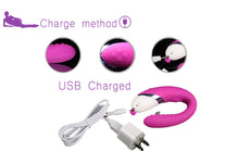USB Re-Chargeable G Spot Vibrator dildo with  30 Speed