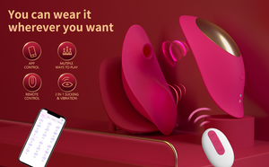 Lady Mcbeth's wearable Clitoris Suction  Robot with App control