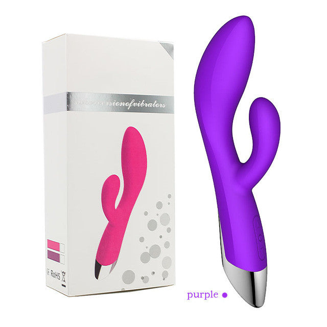 Rechargeable  vaginal G-spot dildo and vibrator